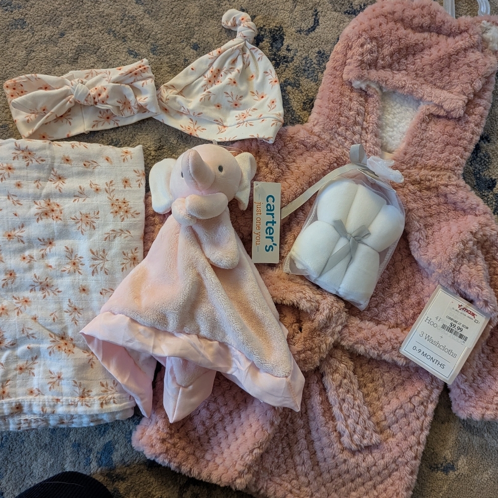 NWT / NWOT Baby Girl Accessories Bundle